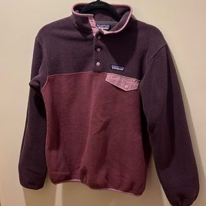 Patagonia Womens Synchilla Pullover Snap-T Fleece - Size S